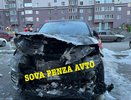 В Пензе на улице Ладожской неизвестные подожги авто с московскими номерами